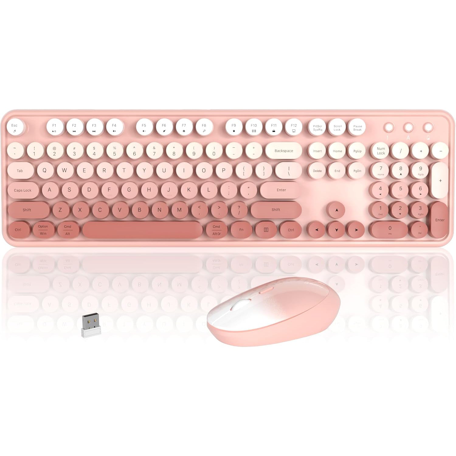 UBOTIE S803AG Gradient Colorful Wireless Keyboard & Mouse Combo