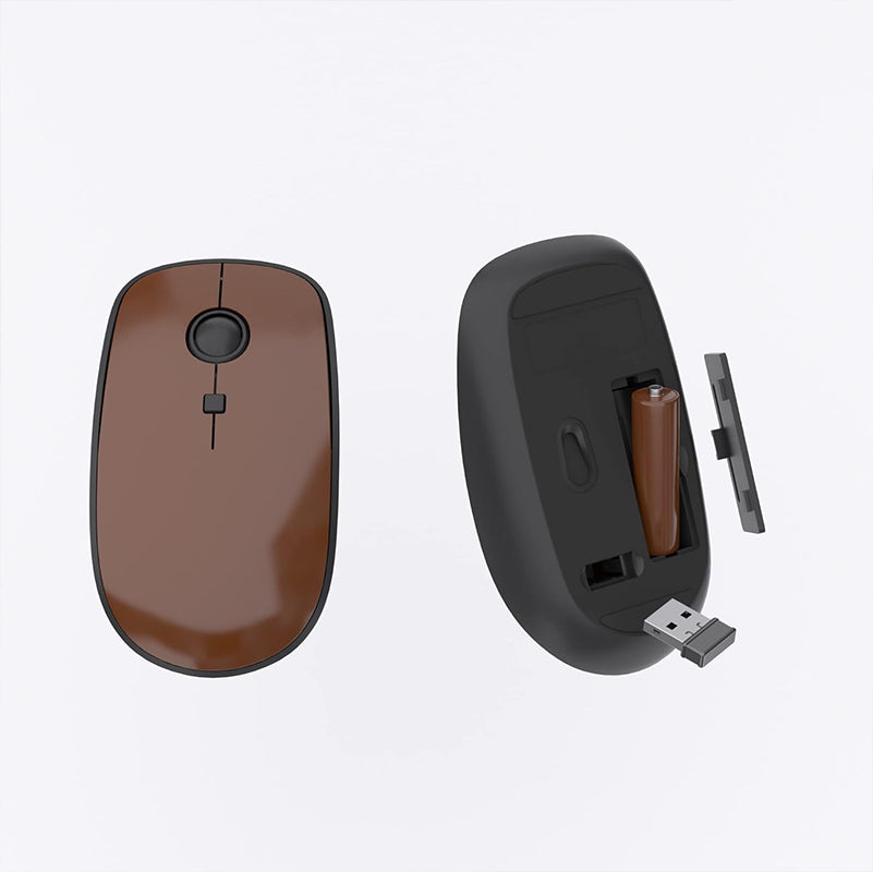 UBOTIE S801AG Colorful Wireless Computer Keyboards Mouse Combos, UBOTIE Polychrome Round Keycaps Retro PC keyboards 2.4GHz Radio Frequency Connection with Optical Mouse